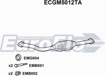 EuroFlo ECGM5012TA - Katalizator www.molydon.hr