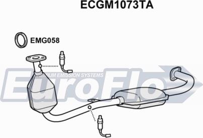 EuroFlo ECGM1073TA - Katalizator www.molydon.hr