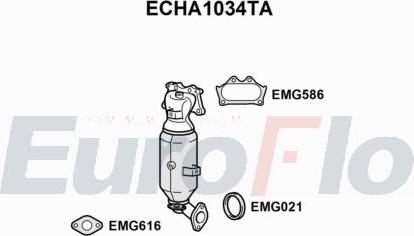 EuroFlo ECHA1034TA - Katalizator www.molydon.hr