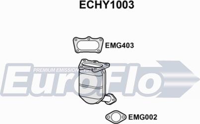 EuroFlo ECHY1003 - Katalizator www.molydon.hr