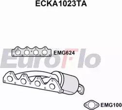 EuroFlo ECKA1023TA - Katalizator www.molydon.hr