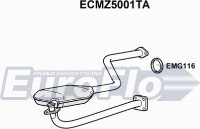 EuroFlo ECMZ5001TA - Katalizator www.molydon.hr