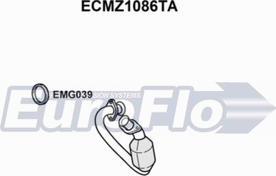 EuroFlo ECMZ1086TA - Katalizator www.molydon.hr