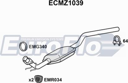 EuroFlo ECMZ1039 - Katalizator www.molydon.hr