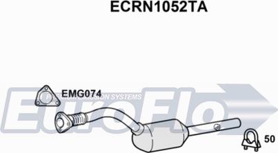 EuroFlo ECRN1052TA - Katalizator www.molydon.hr