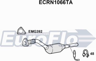 EuroFlo ECRN1066TA - Katalizator www.molydon.hr