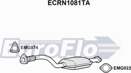 EuroFlo ECRN1081TA - Katalizator www.molydon.hr