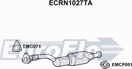 EuroFlo ECRN1027TA - Katalizator www.molydon.hr