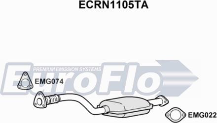 EuroFlo ECRN1105TA - Katalizator www.molydon.hr