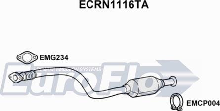 EuroFlo ECRN1116TA - Katalizator www.molydon.hr