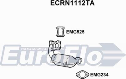 EuroFlo ECRN1112TA - Katalizator www.molydon.hr