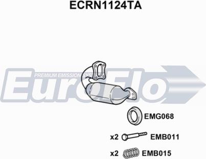 EuroFlo ECRN1124TA - Katalizator www.molydon.hr