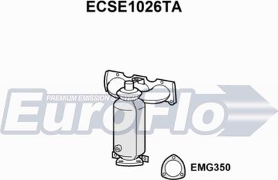 EuroFlo ECSE1026TA - Katalizator www.molydon.hr