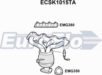 EuroFlo ECSK1015TA - Katalizator www.molydon.hr