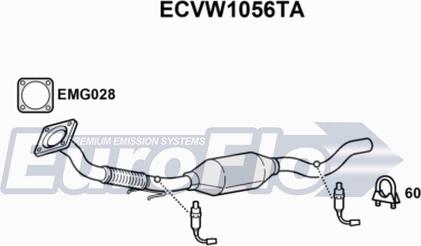 EuroFlo ECVW1056TA - Katalizator www.molydon.hr