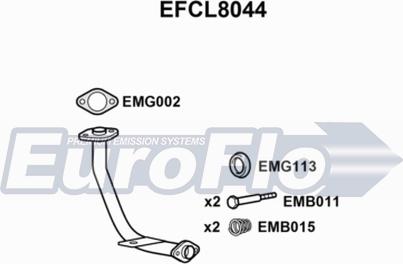 EuroFlo EFCL8044 - Ispušna cijev www.molydon.hr