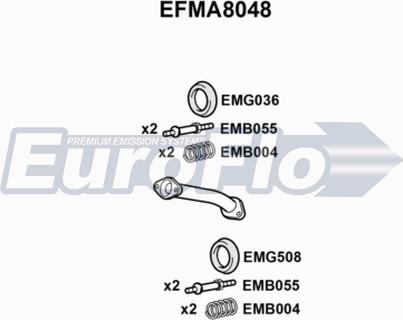 EuroFlo EFMA8048 - Ispušna cijev www.molydon.hr