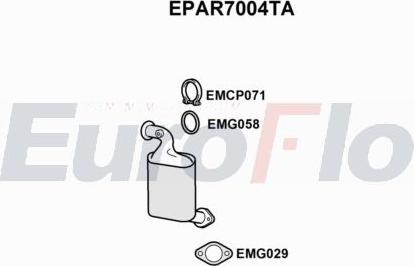 EuroFlo EPAR7004TA - DPF filter, filter čestica www.molydon.hr