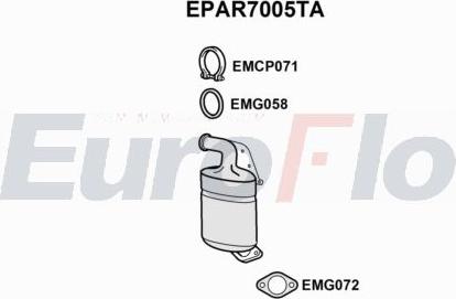 EuroFlo EPAR7005TA - DPF filter, filter čestica www.molydon.hr