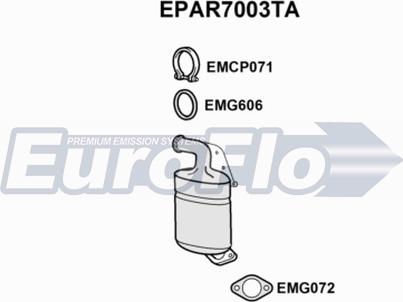 EuroFlo EPAR7003TA - DPF filter, filter čestica www.molydon.hr