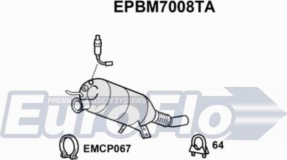 EuroFlo EPBM7008TA - DPF filter, filter čestica www.molydon.hr