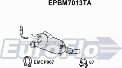 EuroFlo EPBM7013TA - DPF filter, filter čestica www.molydon.hr