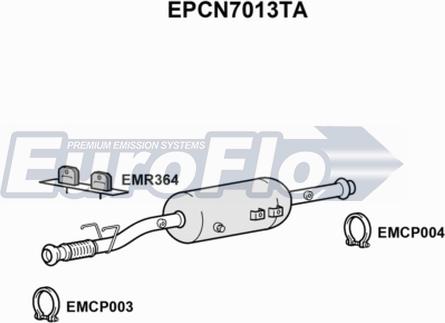 EuroFlo EPCN7013TA - DPF filter, filter čestica www.molydon.hr