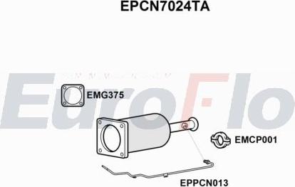 EuroFlo EPCN7024TA - DPF filter, filter čestica www.molydon.hr