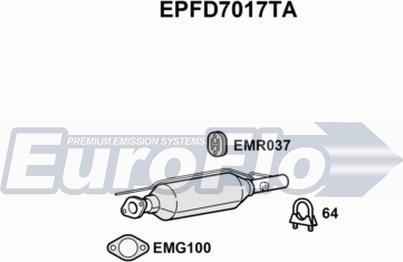 EuroFlo EPFD7017TA - DPF filter, filter čestica www.molydon.hr