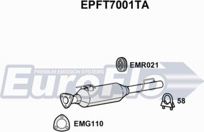 EuroFlo EPFT7001TA - DPF filter, filter čestica www.molydon.hr