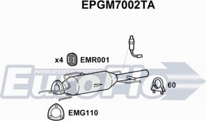 EuroFlo EPGM7002TA - DPF filter, filter čestica www.molydon.hr