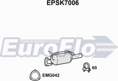 EuroFlo EPSK7006 - DPF filter, filter čestica www.molydon.hr