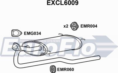 EuroFlo EXCL6009 - Zadnji Ispušni lonac www.molydon.hr