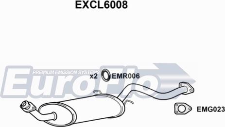 EuroFlo EXCL6008 - Zadnji Ispušni lonac www.molydon.hr