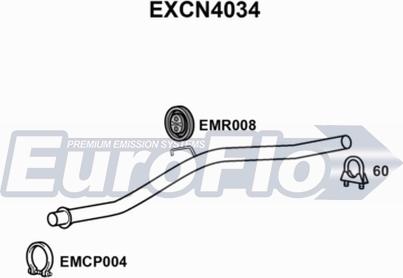 EuroFlo EXCN4034 - Ispušna cijev www.molydon.hr