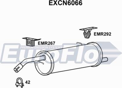 EuroFlo EXCN6066 - Zadnji Ispušni lonac www.molydon.hr