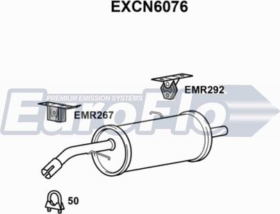 EuroFlo EXCN6076 - Zadnji Ispušni lonac www.molydon.hr