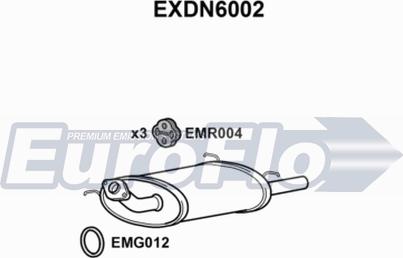 EuroFlo EXDN6002 - Zadnji Ispušni lonac www.molydon.hr