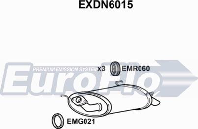 EuroFlo EXDN6015 - Zadnji Ispušni lonac www.molydon.hr