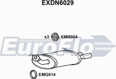 EuroFlo EXDN6029 - Zadnji Ispušni lonac www.molydon.hr