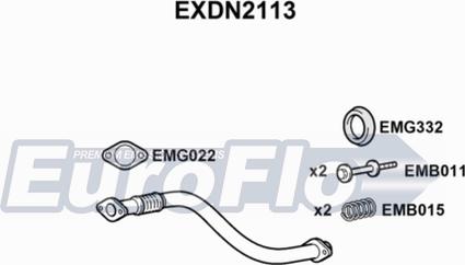 EuroFlo EXDN2113 - Ispušna cijev www.molydon.hr