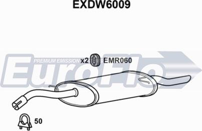 EuroFlo EXDW6009 - Zadnji Ispušni lonac www.molydon.hr