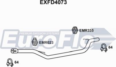 EuroFlo EXFD4073 - Ispušna cijev www.molydon.hr