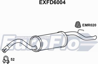 EuroFlo EXFD6004 - Zadnji Ispušni lonac www.molydon.hr