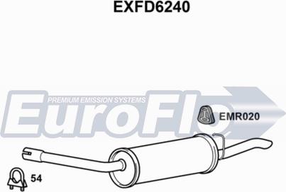 EuroFlo EXFD6240 - Zadnji Ispušni lonac www.molydon.hr