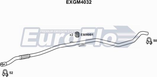 EuroFlo EXGM4032 - Ispušna cijev www.molydon.hr