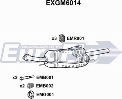 EuroFlo EXGM6014 - Zadnji Ispušni lonac www.molydon.hr