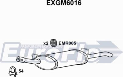 EuroFlo EXGM6016 - Zadnji Ispušni lonac www.molydon.hr