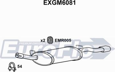 EuroFlo EXGM6081 - Zadnji Ispušni lonac www.molydon.hr