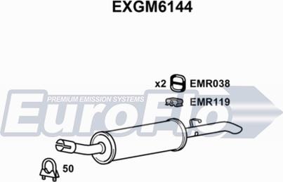 EuroFlo EXGM6144 - Zadnji Ispušni lonac www.molydon.hr